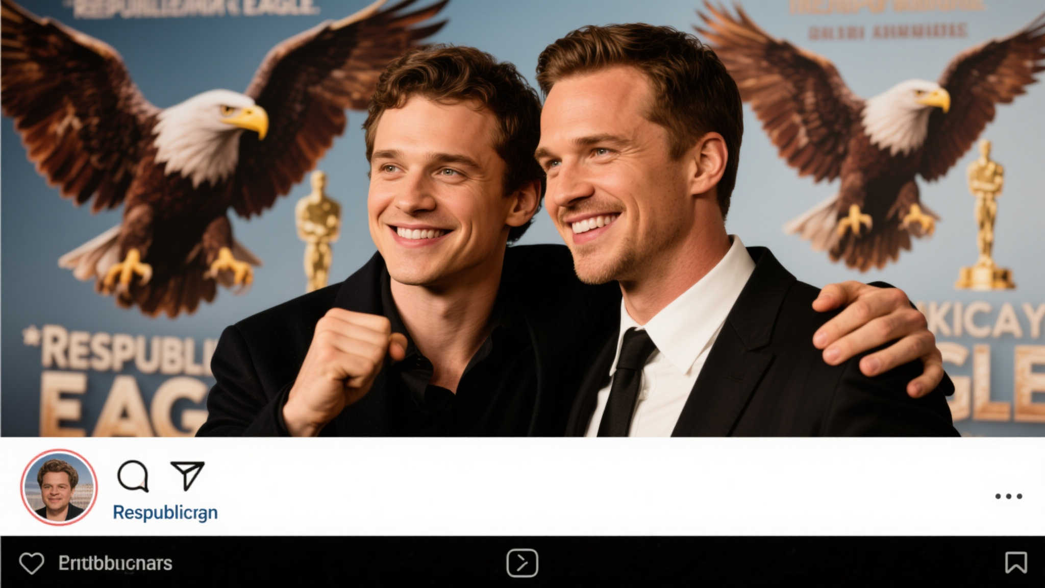 《逃出生天》男主脸模现身！《双影奇境》硬汉老哥为亲哥新片《共和之鹰》入围戛纳主竞赛喝彩