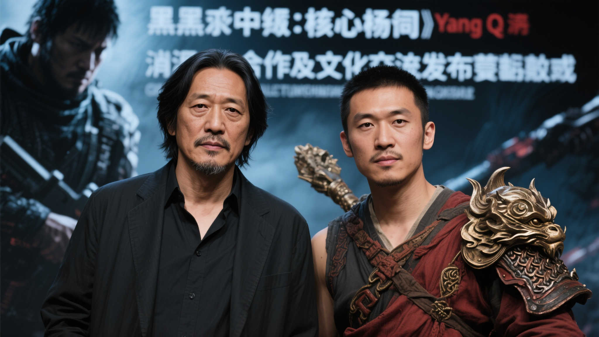 小岛与《黑神话》主创合影引国外网友热议：杨奇身高成焦点！